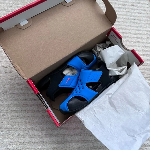 NWT Nike Little Kids Sunray Protect 2 Sandals - Picture 12 of 13
